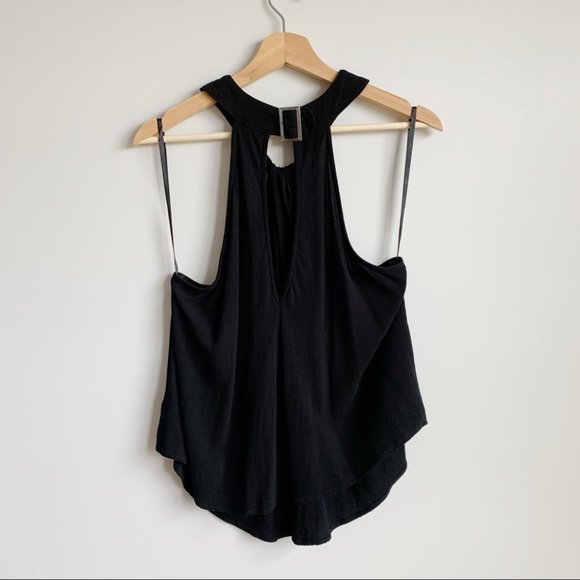 Free People Flowy Halter Top Small - Picture 5 of 9
